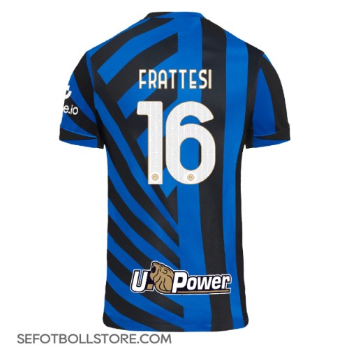 Inter Milan Davide Frattesi #16 Replika Hemmatröja 2024-25 Kortärmad